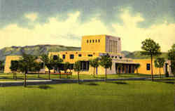 Library , University Of New Mexico Albuquerque, NM Postcard Postcard