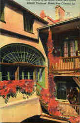 Fan Window In Governor Claiborne's House, 628-630 Toulouse Street New Orleans, LA Postcard Postcard