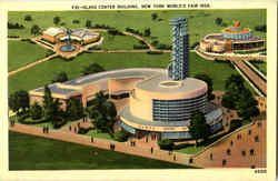 Glass Center Building 1939 NY World's Fair Postcard Postcard