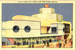 Maison Coty Building 1939 NY World's Fair Postcard Postcard