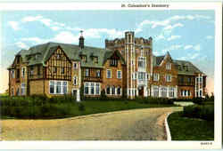 St. Columban's Seminary Silver Creek, NY Postcard Postcard