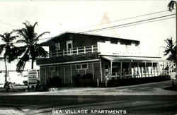 Sea Village Apartments 1270 Estero Blvd. Fort Myers, FL Postcard Postcard