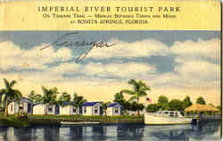 Imperial River Tourist Park, Tamiami Trail Postcard