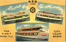 A. G. H. Lines, Pier 6 & 7 Postcard