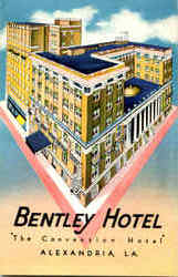 Bentley Hotel Alexandria, LA Postcard Postcard