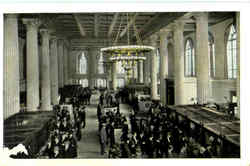 Main Banking Room Hibernia Bank & Trust Company Postcard