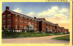 Maine Barracks Fort Meade, MD Postcard Postcard