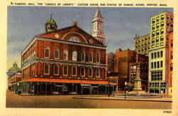 Faneuil Hall Postcard