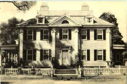 Longfellow House, 105 Brattle St Postcard