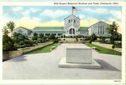 Will Rogers Memorial Museum And Tomb Postcard