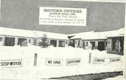 Bratton's Cottages Klamath Falls, OR Postcard Postcard