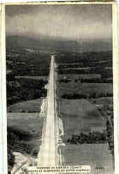 Pennsylvania Turnpike In Bedford County Postcard