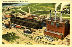 Steam Power Plant Oak Ridge, TN Postcard Postcard