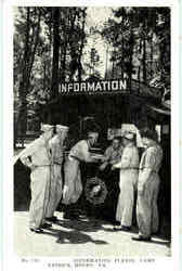 Information Please Camp Postcard