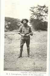 Roosevelt In Africa R. J. Cuninghame Guide Of The Expedition Postcard