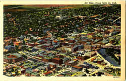 Air View Of Old Orchard And Ocean Pier Sioux Falls, SD Postcard Postcard