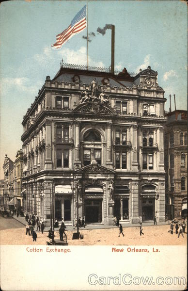 Cotton Exchange New Orleans, LA Postcard