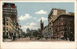 State Street and Capitol Albany, NY Postcard Postcard Postcard