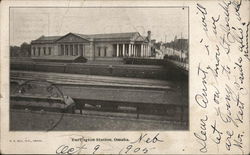 Burlington Station Postcard