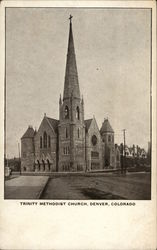 Trinity Methodist Church Denver, CO Postcard Postcard Postcard