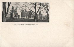 View of College Row Postcard