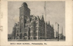 Boys High School Philadelphia, PA Postcard Postcard Postcard