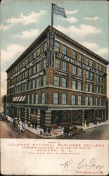 Coleman National Business College Newark, NJ Postcard Postcard Postcard