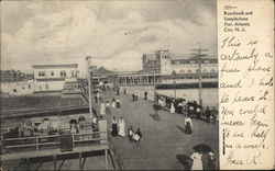 Boardwalk and Steeplechase Pier Atlantic City, NJ Postcard Postcard Postcard