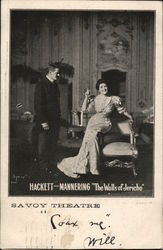 Hackett-Mannering "The Walls of Jericho", Savoy Theatre Postcard