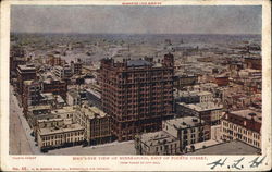 Bird's Eye View of East Fourth Street, Guarantee Loan Building Minneapolis, MN Postcard Postcard Postcard