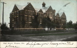 High School Postcard