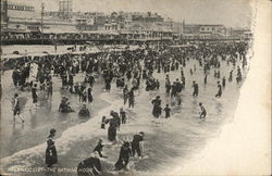 The Bathing Hour Atlantic City, NJ Postcard Postcard Postcard