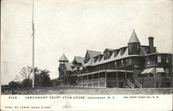 Larchmont Yacht Club House Postcard