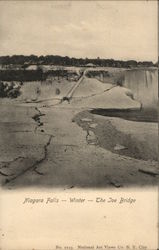 Niagara Falls - Winter - The Joe Bridge Postcard