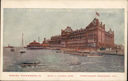 Hotel Chamberlin - Geo. F. Adams, Mgr. Postcard