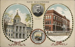 New Hampshire - John McLane, Governor Postcard