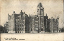 University Building, Ohio State University Postcard