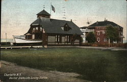 United States Life Saving Station Charlotte, NY Postcard Postcard Postcard