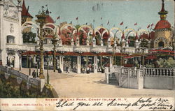 Scene in Luna Park Coney Island, NY Postcard Postcard Postcard