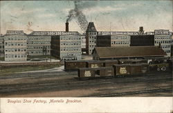 Douglas Shoe Factory, Montello Postcard