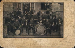 Hamburg Cornet Band New York Postcard Postcard Postcard