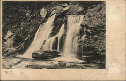 Hanging Rock Falls Ellenville, NY Postcard Postcard Postcard