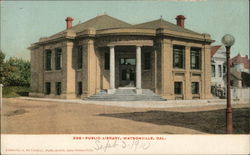 View of Public Library Watsonville, CA Postcard Postcard Postcard