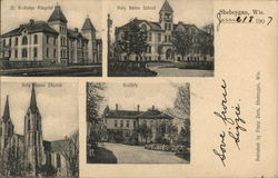 Views of Sheboygan Postcard