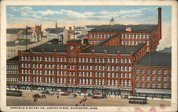 denholm-mckay-company-boston-store-worcester-ma-postcard