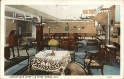 Tourist Club, Bienville Hotel Postcard