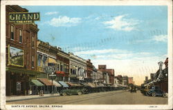 Santa Fe Avenue Postcard