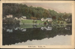 Scenic View of Echo Lake Postcard