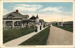 Jefferson Boulevard Braddock Heights, MD Postcard Postcard Postcard