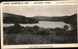 Lake Garfield from Lake Garfield Inn Grounds Postcard